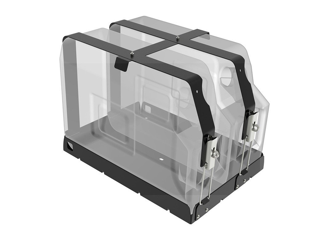 thumbnail image 2 of Double Jerry Can Holder – 2x20 Liter, Flexible Spout, Off-Road Design 2 of 2